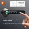 Lock Wafu WF016 Tuya Smart Lock Porte d'empreinte digitale Lock Smart Bluetooth Mot de passe Handle Lock App APPLOCKless Keyless fonctionne avec iOS / Android