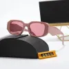 Rectangle Symbole Sunglasses PR 17WSF 10ZS Designer for Women Sun Glasses Men Womens Pink Black Marble Yellow Classic Eyeglasses