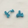 Andere Neuankömmlinge 16x17mm 100pcs Zinklegungsstöcke Ohrclip -Anschlüsse für handgefertigte Ohrringe DIY -Teile, Schmuckfundkomponenten