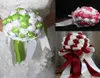 Colors 2015 Wedding Bridal Bouquet Bridal Decorations BeadingCrystal Wedding Favors Hand Holding Flower histeration Flowerdhyz017505577