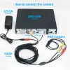 Kameror 720p 1080p Mini Surveillance AHD Camera 2MP 3,6 mm objektiv med BNC -video och RCA -ljudmikrofon CCTV -kamera för HD AHD DVR -system