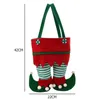 Storage Bags Party Year Children Packaging Pouch Women Sacks Pants Handbag Christmas Tote Bag Gift Canvas Elf Candy