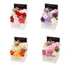Fleurs de fleurs décoratives fleur de savon dans la boîte cadeau pour la Saint-Valentin des enseignants