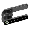 Blocca Tuya SmartLife App Bluetooth Compatibile Remoto Compatibile Smart Biometrics Blocco per la porta in metallo in legno interno