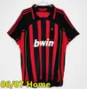 AC Retro Soccer Jersey 2006 2007 2013 2014 Milans Football Shirt Gullit Van Basten Kaka Inzaghi 1995 96 98 99 2009 2010 Retro Classics Jerseys Shirts Maillot Camiseta