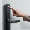 Lock Aqara N100 Smart Door Lock Fingerprint Bluetooth Password Unlock With Doorbell For Xiaomi mi home HomeKit Smart Linkage