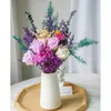 Fiori decorativi Naturale secco bouquet artificiale Regalo di compleanno di rosa decorazione per la casa per matrimoni da tavolo tavolo da tavolo