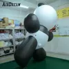 Prix d'usine Custom 3/4 / 6m Hauteur Panda Panda Modèle Panda Ballon de dessin animé pour l'événement publicitaire