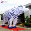 Publicidade gigante ao ar livre Balões infláveis de bullões inflação modelos de vaca de desenho animado para decoração de festas de evento com soprador de ar