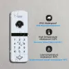 Intercomo tuya smart home home de 7 polegadas Vídeo intercomunicatempo da campainha de câmera Wi -Fi Visão noturna interfone Videoporterro de proteção de segurança Proteção de segurança