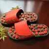 One Pair Foot Massage Shoes Rotating Foot Acupuncture Relaxation Slipper Stress for Man Sandals and Healthy Women Reflex