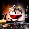 Wine Glasses 330ml Creative Globe Design Cocktail Transparent Lead-free Glass Cup Home Bar Party Martini Tool