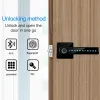 Lock NEW Tuya Zigbee TTlock Alexa Google Home Bluetooth Digital Smart Fingerprint Door Lock Electronic Security Biometric Handle Lock