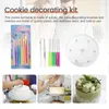 Strumenti di cottura xD-15 PCs Kit di decorazione per biscotti forniture spazzole giradischi per cucina