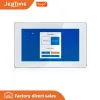 Intercom Jeatone Tuya Smart Wifi 7"inch Ip Doorbell Video Intercom Door Phone Access Monitor Support Ic Card Password for Large Building