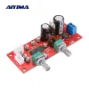 Amplifier AIYIMA NJM2706 Tone Board Amplifier Preamp Sound Enhancement Board 3D Surround Sound Volume Control Adjustment