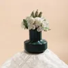 Vases Decorative Floral Bottle Elegant Plastic Flower Vase For Indoor Outdoor Use Real Dried Holder Rooms Home