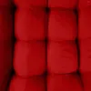Siedzisko poduszki do zestawu 4 kwadratowych podkładek krzesełkowych poduszki z krawatami gęste miękki asystent kulszowy