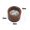 Present Wrap Wood Wedding Ring Case Box Natural Walnut Träsmycken Display Organiser Earring Rings Holder Packaging Boxes