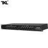 Équipement TKL FS206 Équipement professionnel Stéréo Mono Audio Signal Splitter Amplificateur Distributeur 2 sur 10 Out XLR pour la scène