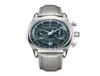 Carl F Watch Bucherer Dragon Flyback Chronograph Grey Blue Calan Top Top Le cuir Quartz Watch Maly Watch Gift6610782