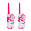 2 PCS Telefone sem fio walkie talkie brinquedo plástico interphone Telefone 19x7x3cm azul desenho de desenho animado de PVC 240327