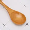 Bowls Rice Mixing Dessert For Children Bamboo Cooking Wooden Catering Scoop Soup Spoon Tea Kitchen Utensil