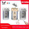 Verrouillage WAFU 010 verrouillage de porte intelligente Tuya WiFi Smart Lock Remote Contrôle Bluetooth Intelligent Remote Control Invisible Dead Bolt Lock