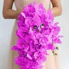 Dekorativa blommor Artificial Real Touch Moth Orchid Butterfly Peony Daisy For Home Table Wedding Festival Decoration