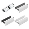 Kitchen Storage Multi-purpose Dual 3M Adhesive Sticker Towel Holder Washroom Rack Roll Paper Plastic Wrap Wipe Rod Shelf