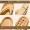 Tofflor 4,5 cm flip flops kvinnor moln eva mjuka sandaler 2024 tjocka sulade vävda designer skor hem non-slip strand glider