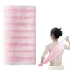 Towel Portable Shower Use Soft Washcloth Bath Massage Fast Drying Rubbing Back Scrub Long Strip Polyester Skin Friendly
