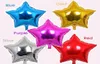 100 PCS 10Quot Star Shape Helium Foil Balloonsholidays Party Decorations Mix Color1788156