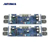 Amplificador Aiyima 2pcs Potencia Amplificador Audio Audio Board L122 Amplificador de sonido Estereo Clase A Amp 2 canal Ultralow Distortion
