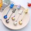 Spoons Dessert de café pour l'agitateur crème Scoops Exquis Practical Mini Table Voleil Soup Sug