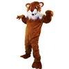 2024 Costumo de mascote de tigre de alta qualidade Mascote personalizado Carnival Fantasmas Fantas -