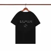 Дизайнерская футболка Polo Polo лето с коротким рукавом волны Tee Men Men Women Lovers Lovers Luxury Fashion Senior Pure Cotton High Caffure Top большой