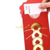 Подарочная упаковка 6 шт./Набор DIY Card Упаковка китайского дракона Red Envelope Money Bag Supper