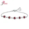 Bracelets de link Moda 925 STERLING PRATA MENINAS MENINAS BURCELEGEL BURCELE