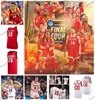 DJ Burns Jr. NC State Basketball 2024 Final Four Jersey 23 Mohamed Diarra 0 DJ Horne 34 Ben Middlebrooks 2 Kam Woods Custom Stitched NC State Wolfpack Jerseys