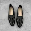 Casual Shoes Soft Leather Women's Loafers 2024 Autumn British Style Flats Ladies Vintage Flat Woman Grunt Slip On Moccasins Big Size