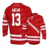 Custom Wisconsin Badgers Jersey Cole Caufield College NCAA 8 Joe Pavelski Ryder Donovan Seamus Malone Sean Dhooghe Badgers Daniel Linus Weissbach Roman Ahca Ahca