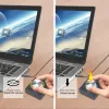 Versterker USB Volume Control Luidspreker Multifunctionele mini -aluminium Audio -geluidsregelaar Volumecontroller voor mobiele telefoon Laptop PC