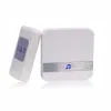 Porta de campainha sem fio Porta sem fio liderou a smart smart home Doorbell 200m Faixa transmitida Mini sino de porta sem fio 50 músicas de anel