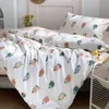 Children Quilt Cover 120x150cm 100 Cotton 60s Yarn With Pillowcase 30x50cm All Seasons Boy Girl Cute Colorful Kids Bedding Set 240325