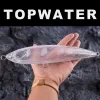 Lokt aywfish 3 stcs / perceel 22cm 108 g grote topwater aas zoutwater spaties popper vissen lokt tonijn tackle potlood ongeverfd voor diy