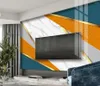 Tapeten Tapeten Custom moderne minimalistische geometrische Figur po Tapete Wandschlafzimmer Wohnzimmer Sofa TV Hintergrund 3d Wall Papers Home Decor