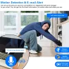 Системная беспроводная камера Wi -Fi 5MP Audio Smart AI Detection Detection Outdoor Security Camera 10CH NVR Система видеонаблюдения EseEcloud