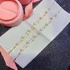 Yunli Real 18K Oro Bracciale con perla d'acqua dolce naturale pura Au750 Regali di gioielli fine a catena regolabile per donne BR003 240319