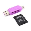 Mobile Phone OTG Card Reader Mobile Phone Computer Dual-use TF OTG Card Reader Android Mobile Phone TF/SD Card Reader